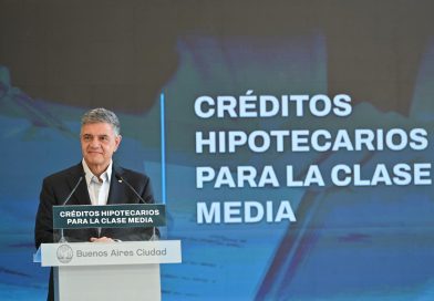 Jorge Macri lanzó créditos hipotecarios con una tasa de interés subsidiada