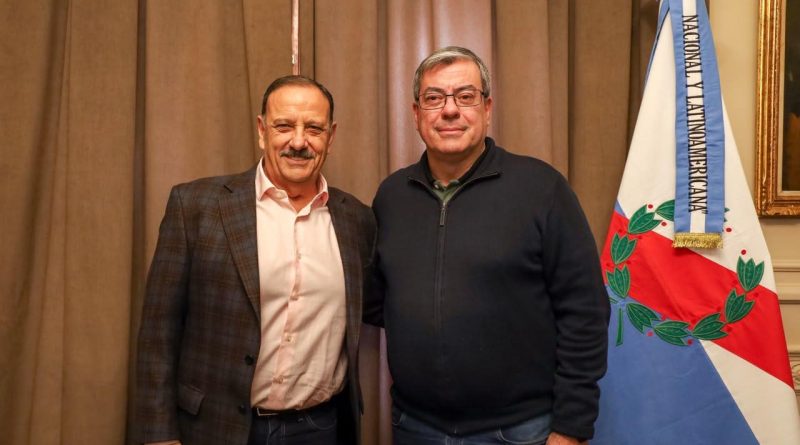 Quintela recibió el apoyo del jefe de bloque de diputados de UP