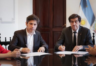 Kicillof fue recibido en Jujuy por el radical Sadir, aliado de LLA