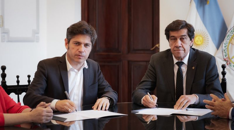 Kicillof fue recibido en Jujuy por el radical Sadir, aliado de LLA
