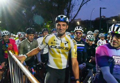 Con Scaloni como protagonista, 3.500 ciclistas coparon las calles y autopistas de Buenos Aires